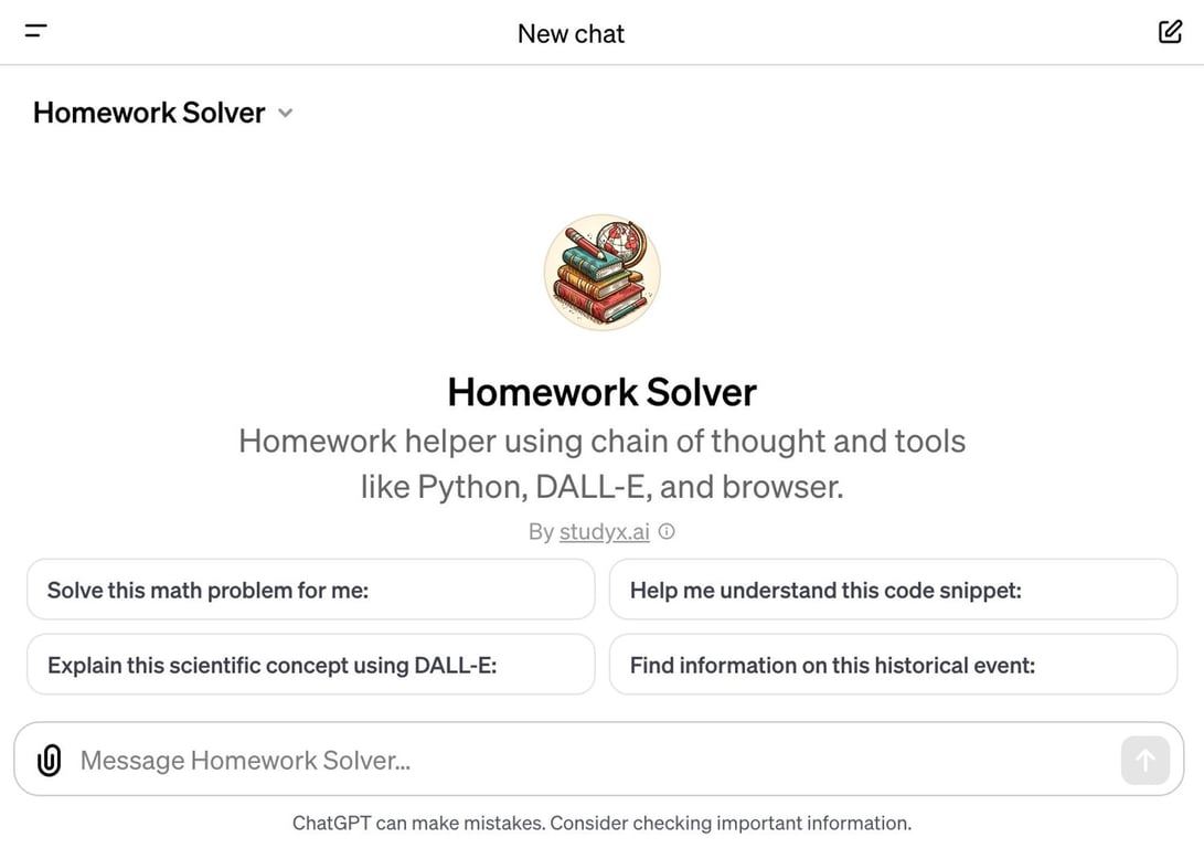 Homework Solver
