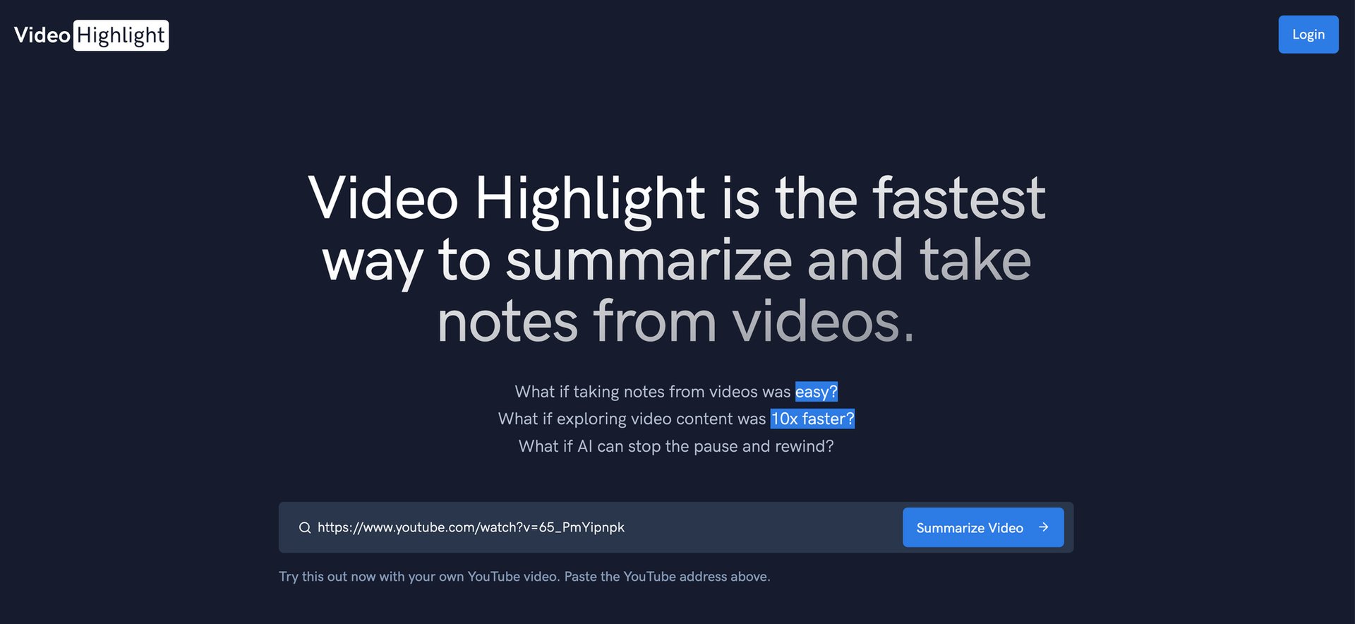 Video Highlight